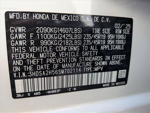 Used 2025 Acura ADX A-Spec AWD/4WD image 24