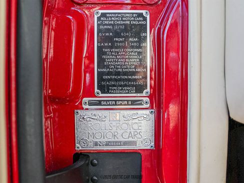 Used 1993 Rolls-Royce Silver Spur II image 44