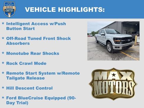 Used 2024 Ford F150 XLT w/ Equipment Group 302A MID AWD/4WD image 12