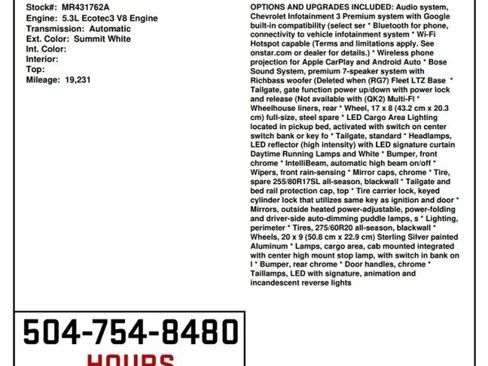 Used 2025 Chevrolet Silverado 1500 LTZ w/ Technology Package AWD/4WD image 29