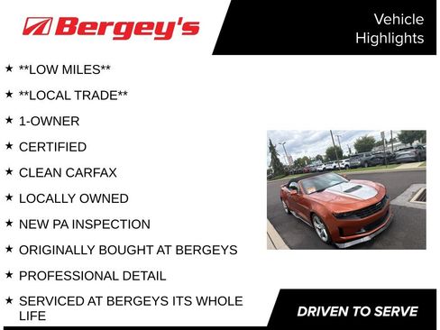 Certified 2024 Chevrolet Camaro LT w/ RS Package RWD image 4