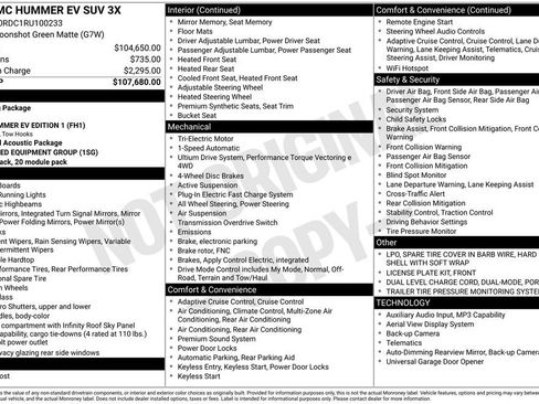 Used 2024 GMC Hummer EV 3X AWD/4WD image 11