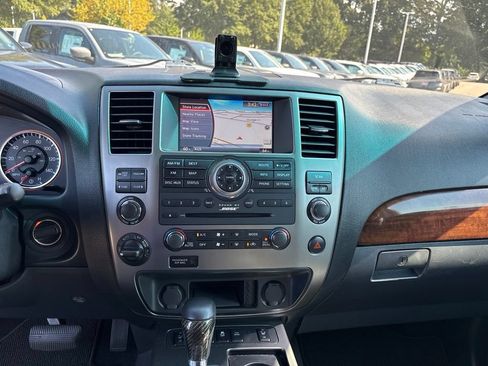 Used 2015 Nissan Armada Platinum w/ 2nd Row Captain Seat Package AWD/4WD image 12