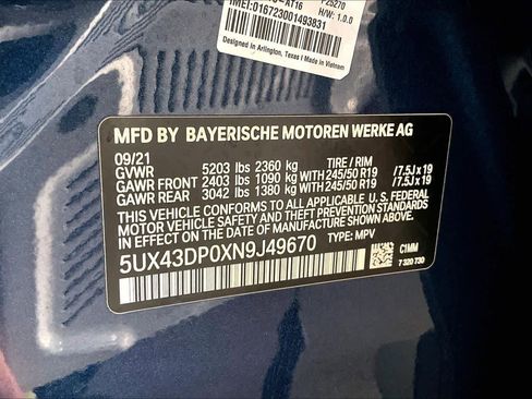 Used 2022 BMW X3 sDrive30i w/ Premium Package image 31