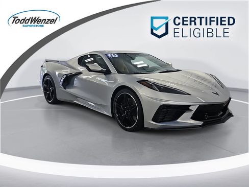 Certified 2023 Chevrolet Corvette Stingray Preferred Cpe w/ Z51 Performance Package RWD image 1