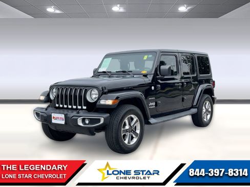 Used 2019 Jeep Wrangler Unlimited Sahara image 1
