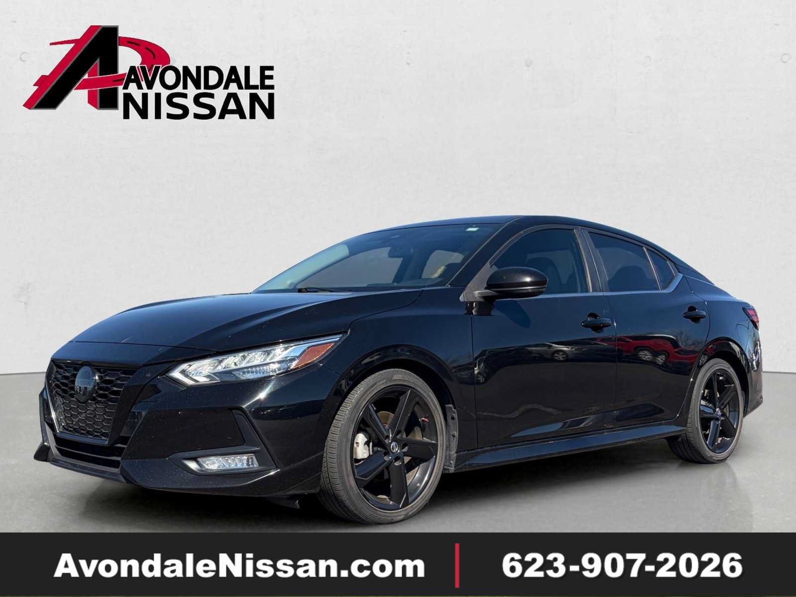 Certified 2023 Nissan Sentra SR w/ Midnight Edition Package FWD image 1