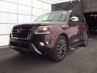 Used 2023 Nissan Armada Platinum w/ Captain's Chairs Package video 1