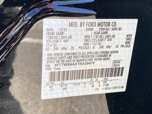Used 2026 Ford Maverick Tremor AWD/4WD image 34