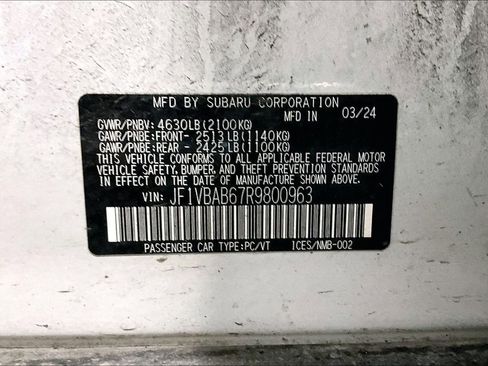 Used 2024 Subaru WRX image 19