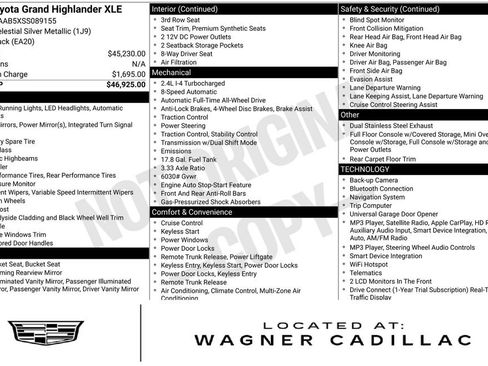 Used 2025 Toyota Grand Highlander AWD image 1