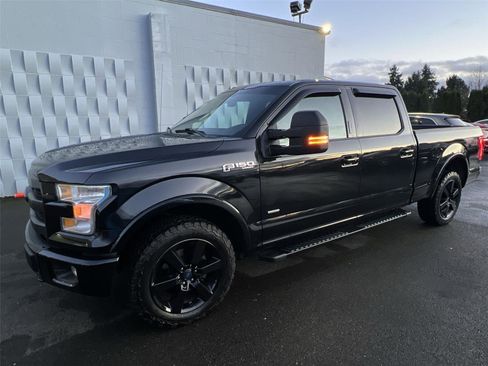 Used 2015 Ford F150 Lariat w/ Equipment Group 501A Mid image 2