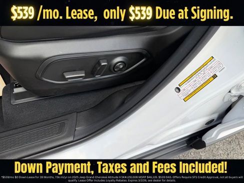 New 2025 Jeep Grand Cherokee Altitude image 19