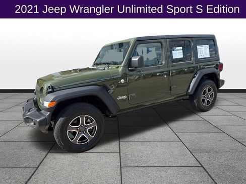 Used 2021 Jeep Wrangler Unlimited Sport AWD/4WD image 1