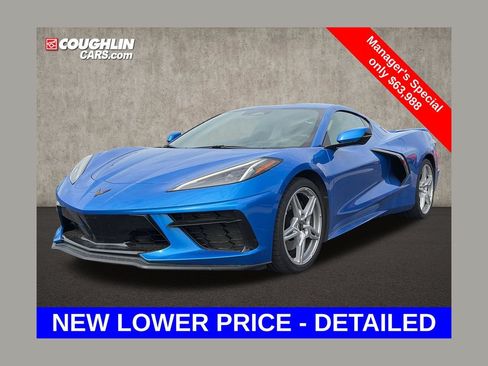 Used 2024 Chevrolet Corvette Stingray Coupe w/ Z51 Performance Package RWD image 1