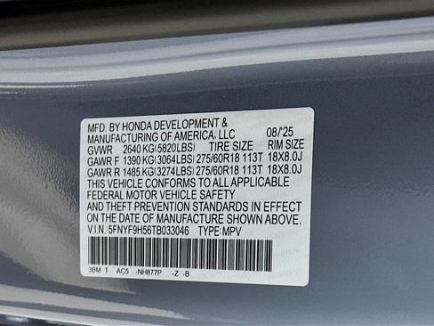 Certified 2026 Honda Passport TrailSport image 27