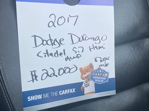 Used 2017 Dodge Durango Citadel w/ Technology Group image 39