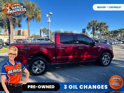 Used 2022 Ford F150 Platinum w/ Equipment Group 701A High image 8