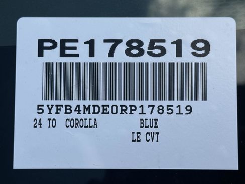 Used 2024 Toyota Corolla LE FWD image 15