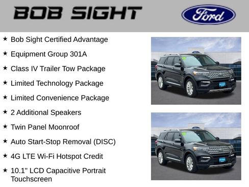Used 2023 Ford Explorer Limited w/ Limited Technology Package AWD/4WD image 3