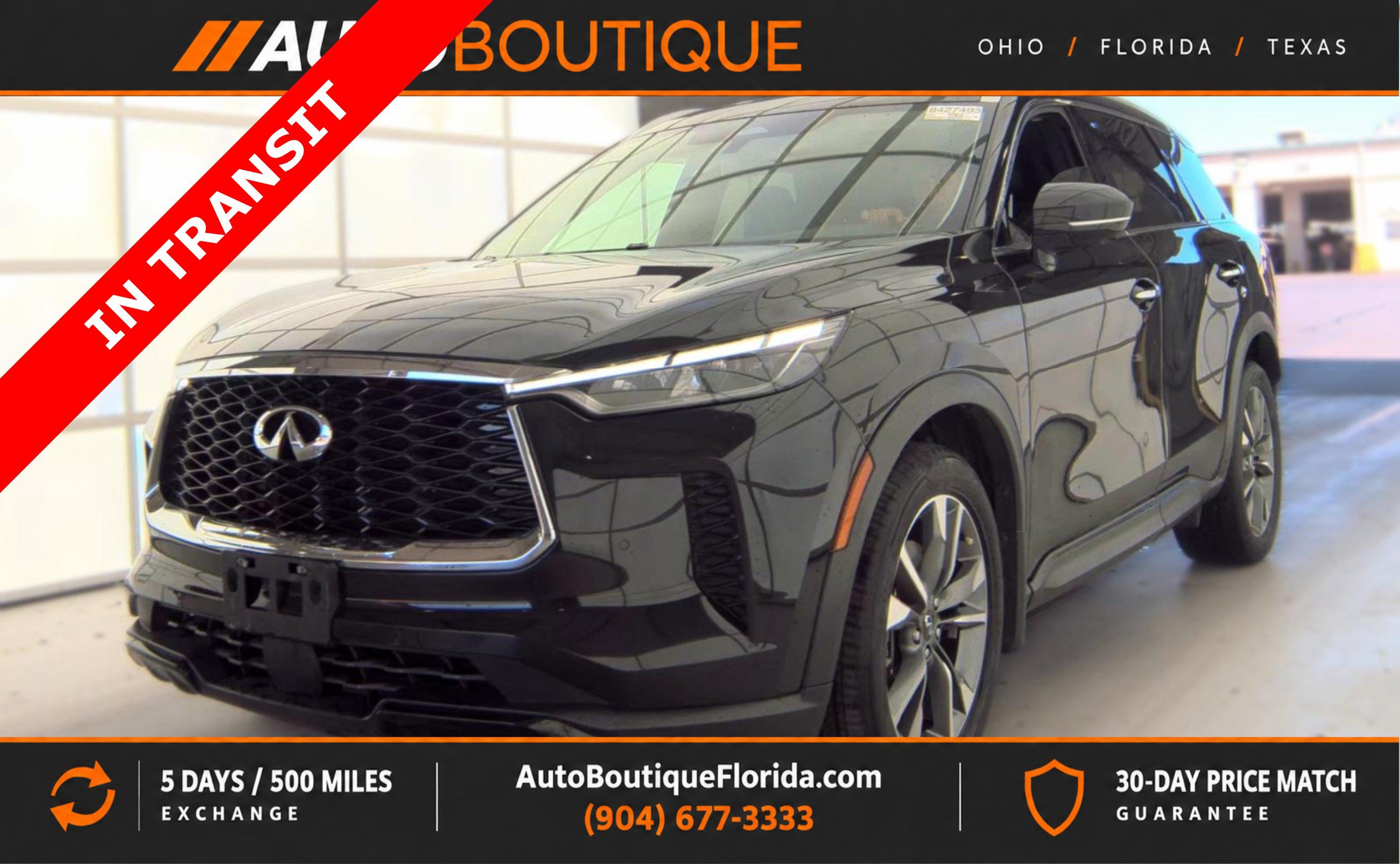 Used 2023 INFINITI QX60 Luxe w/ Vision Package AWD/4WD image 1