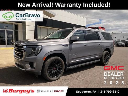 Used 2021 GMC Yukon XL SLT w/ SLT Luxury Package AWD/4WD image 1