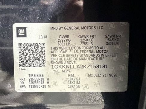 Used 2019 GMC Acadia SLE w/ Driver Alert Package I image 15