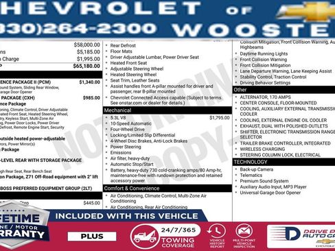 Used 2024 Chevrolet Silverado 1500 LT Trail Boss w/ Convenience Package II image 37