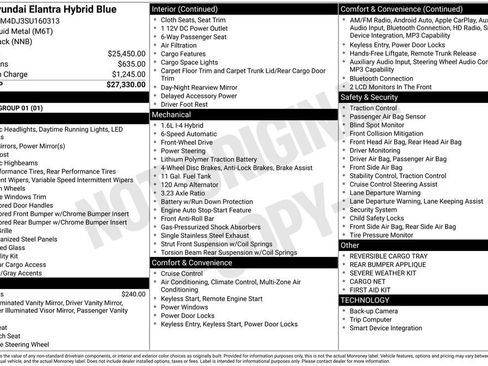 Used 2025 Hyundai Elantra Blue image 5