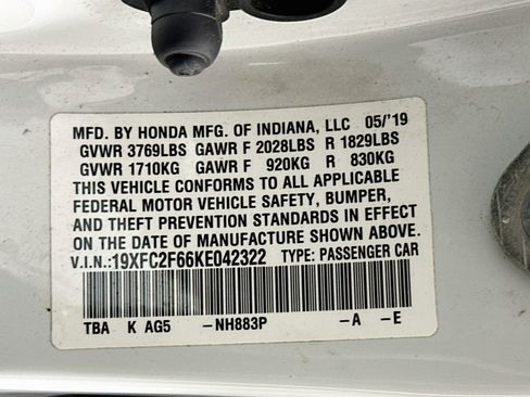 Used 2019 Honda Civic LX image 12