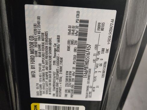 Used 2018 Ford Mustang Premium w/ Equipment Group 201A RWD image 33