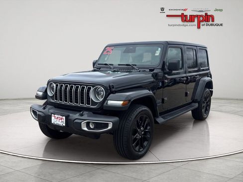 Used 2025 Jeep Wrangler Sahara 4xe AWD/4WD image 1