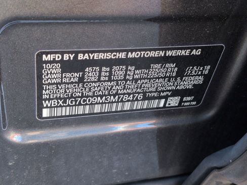 Used 2021 BMW X1 sDrive28i w/ Convenience Package image 32