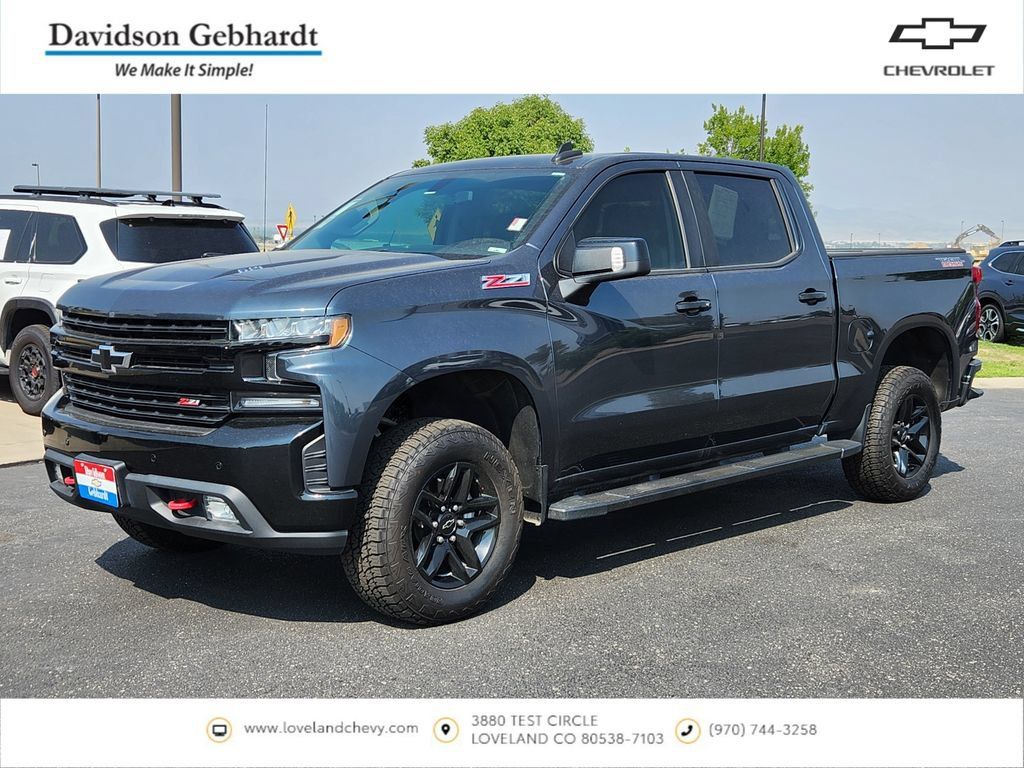 Used 2020 Chevrolet Silverado 1500 LT Trail Boss AWD/4WD image 1