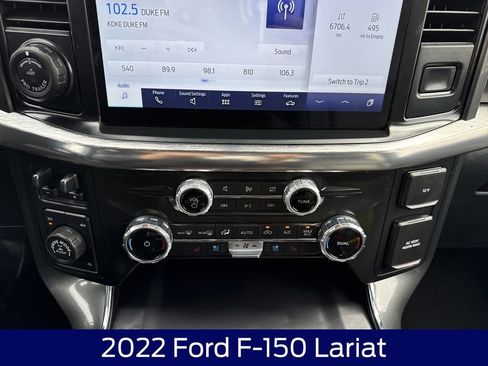Used 2022 Ford F150 Lariat w/ Max Trailer Tow Package AWD/4WD image 22