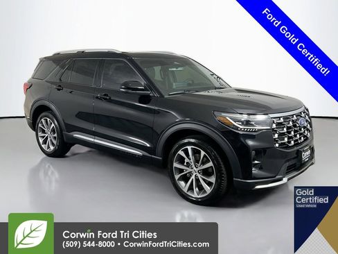 Used 2025 Ford Explorer Platinum w/ Ultimate Package AWD/4WD image 1