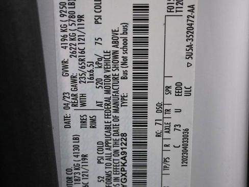 Used 2023 Ford Transit 350 XLT image 36