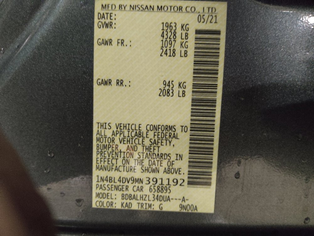 Used 2021 Nissan Altima 2.5 SV FWD image 33