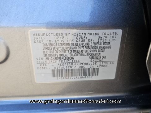 Used 2024 Nissan Versa S w/ S Plus Package image 7