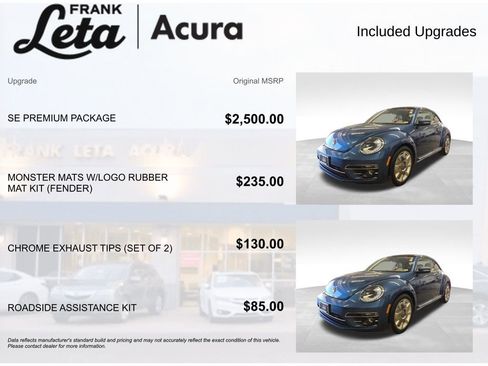 Used 2018 Volkswagen Beetle 2.0T SE w/ SE Premium Package FWD image 8