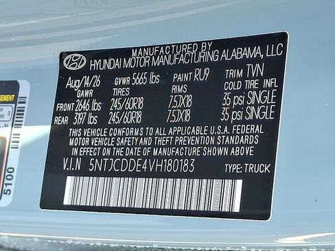 New 2027 Hyundai Santa Cruz SEL AWD/4WD image 11
