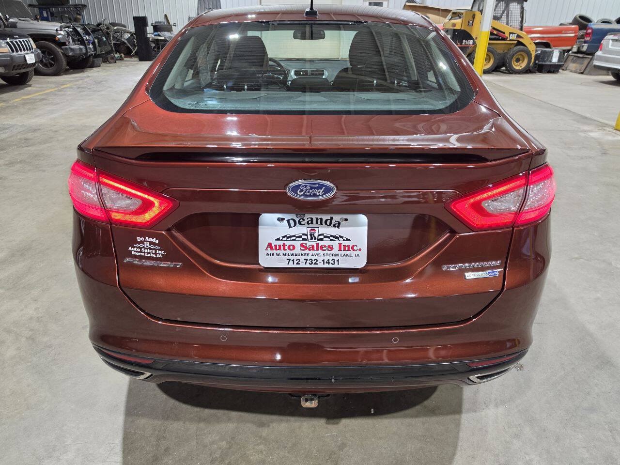 Used 2015 Ford Fusion Titanium AWD/4WD image 9
