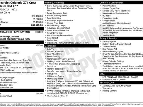 Used 2020 Chevrolet Colorado Z71 image 11