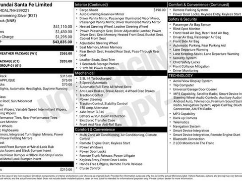 Used 2022 Hyundai Santa Fe Limited w/ Winter Weather Package image 15