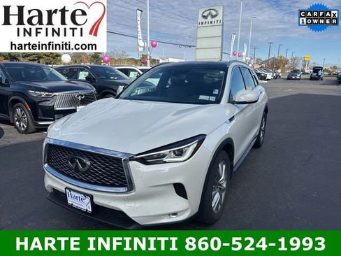 Certified 2022 INFINITI QX50 Luxe w/ Cargo Package image 1