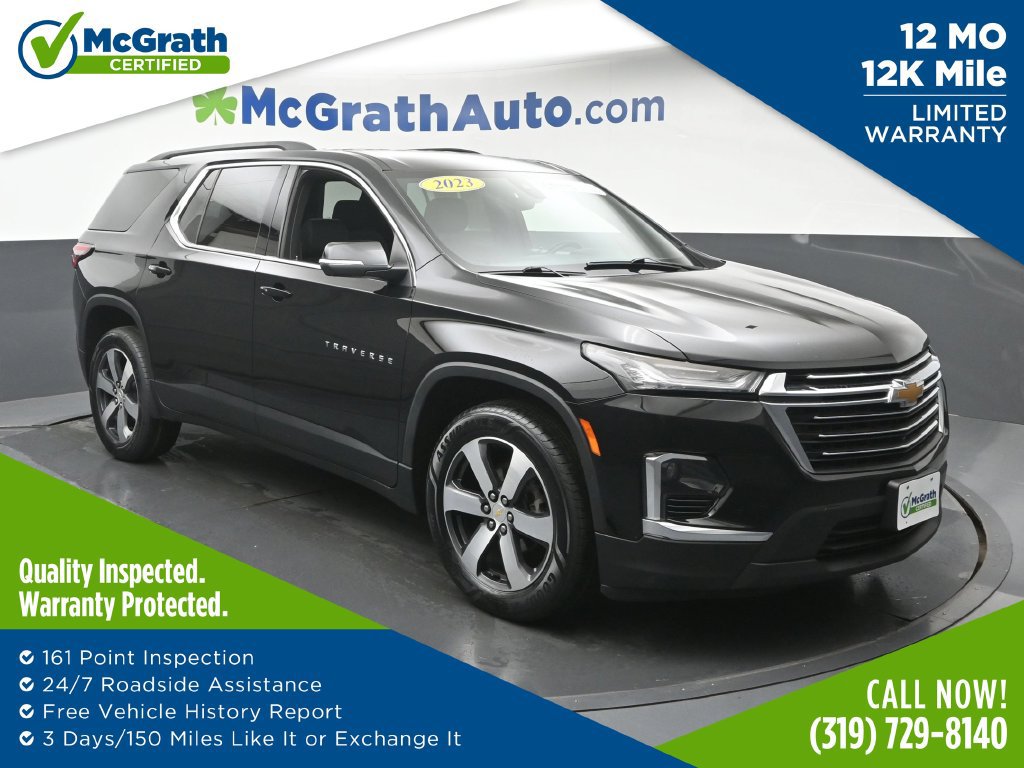 Used 2023 Chevrolet Traverse LT w/ LT Premium Package AWD/4WD image 1