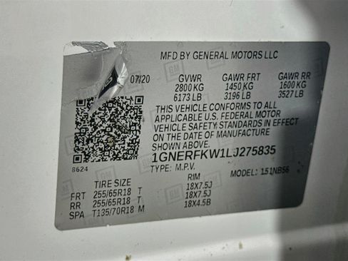 Used 2020 Chevrolet Traverse LS w/ LPO, Blackout Package FWD image 34