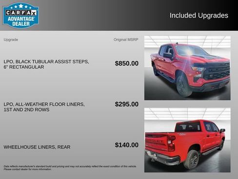 Used 2025 Chevrolet Silverado 1500 Custom Trail Boss AWD/4WD image 3