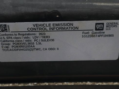 Used 2023 Chevrolet Malibu LT w/ Driver Confidence Package image 14