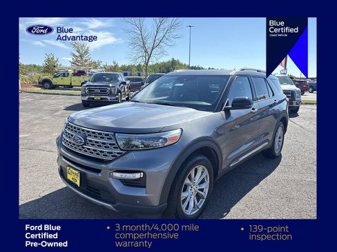 Certified 2023 Ford Explorer Limited AWD/4WD image 3
